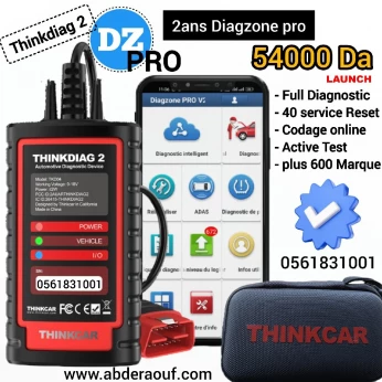 Scanner Auto Launch Thinkdiag 2 avec 2ans Activation Diagzone Pro 2025