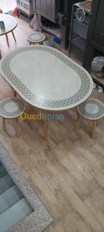 Table Céramique Et Boi