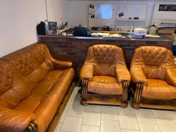 Salon cuir