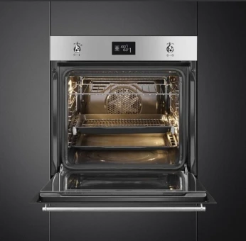 Four SMEG inox pyrolyse rails telescopiques