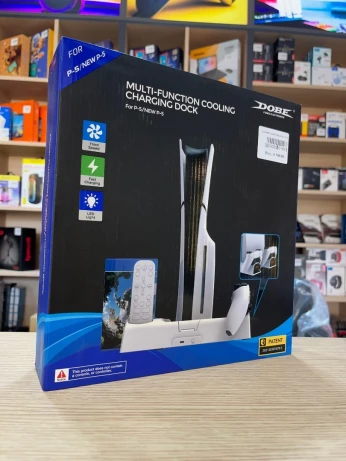 COOLING STATION CHARGING DOBE POUR PS5 FAT / PS5 SLIM
