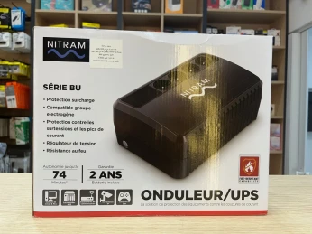 ONDULEUR NITRAM BU1000E FR 1000VA 4 PRISES