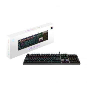 CLAVIER MSI FORGE GK310 RED SWITCH-FR