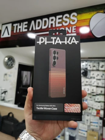 Coque magnétique PITAKA pour Samsung Galaxy S25 Ultra - Coque en fibre d'aramide