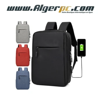 Sac a dos HYDRALISK USB 15.6 pouces brique/gris/bleu/noir