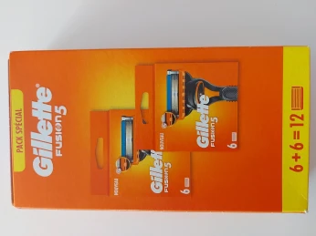 Lames Gillette fusion 5 pack de 12