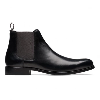 CLARKS Craftarlo Top Black Leather