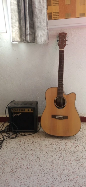 Guitare électro-acoustique+amplificateur STAGG