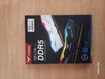 Ram TEAMGROUP T-Force Delta RGB DDR5 32GB (2x16GB) 6000MHz