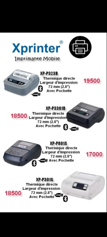 Imprimante mobile xprinter
