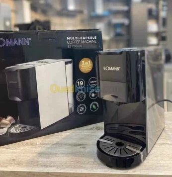 Cafetière expresso BOMAN multi capsules 3 en 1