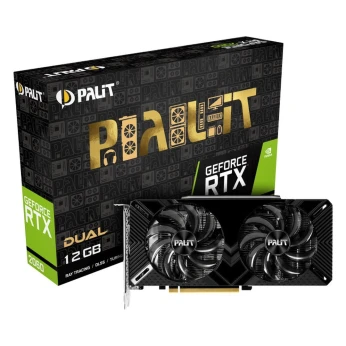 CARTE GRAPHIQUE NVIDIA PALIT DUAL GEFORCE RTX 2060 12GB GDDR6