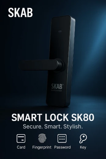 Smart Door Lock SKAB SK80 قفل ذكي للباب Serrure Porte Intelligent
