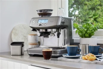 Machine a cafe broyeur Expresso SAGE The Barista Pro ACIER - SES878BSS4EEU1-9 bars - Écran LCD -