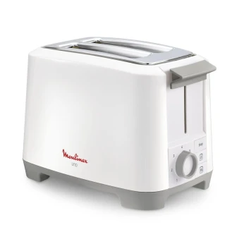 Grill pain moulinex UNO 2 FENTES GRIS ET BLANC 800w LT140110