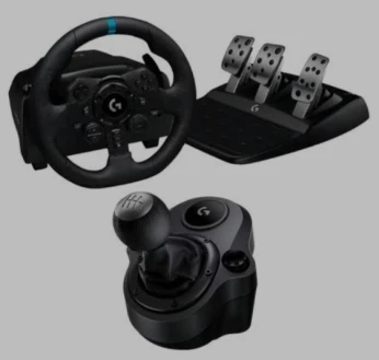 Logitech G923 +shifter