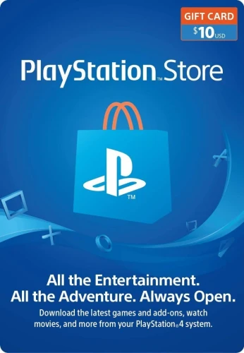 USA $ PSN CREDIT PLAYSTATION GIFT CARD