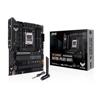 Carte Mere AMD ASUS TUF GAMING X670e-Plus WIFI DDR5 AM5 PCIe 5.0 4 x DIMM, Max. 128GB, DDR5 6400+