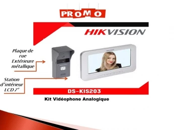 KIT VIDÉOPHONE ANALOGIQUE HIKVISION