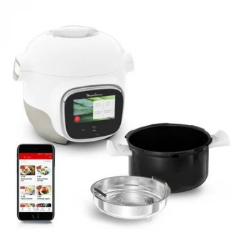 Cookeo Moulinex Touch Mini, Multicuiseur connecté, 3L , écran tactile