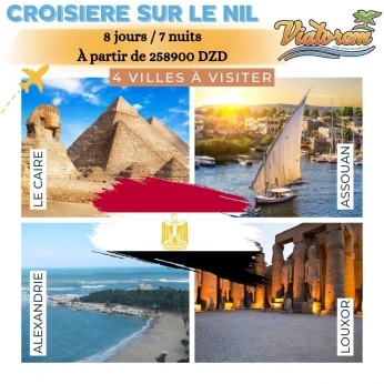 Croisière sur le Nil - EGYPTE 08 JOURS-