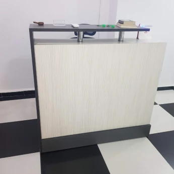 Comptoir de Réception 120 cm Finition Érable