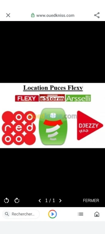 Location 3 puces flexy