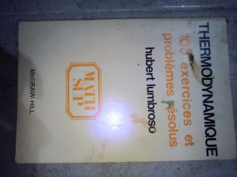 TEHRMODYNAMIQUE : 100 EXERCICES RESOLUS PAR H. LUMBROSO