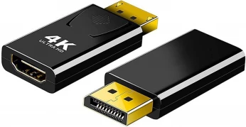 Adaptateur Sens Unique DisplayPort Vers HDMI Stable 4K,Plug And Play, Large Compatibilité