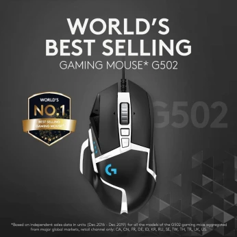 SOURIS GAMER LOGITECH G502 HERO SE SILVER