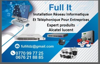 Reseaux informatique telephonique et camera de surveillance