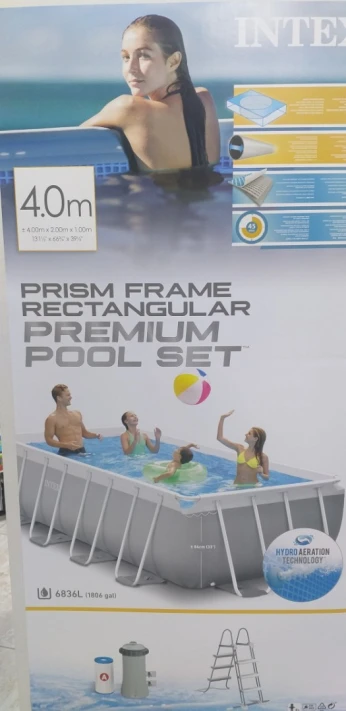 PISCINE INTEX 4M×2M×1M