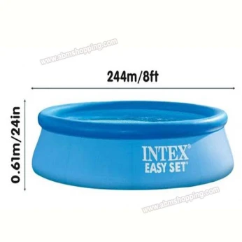 Piscine autoportante Easy Set 244*61 cm avec Pompe De filtration Intex