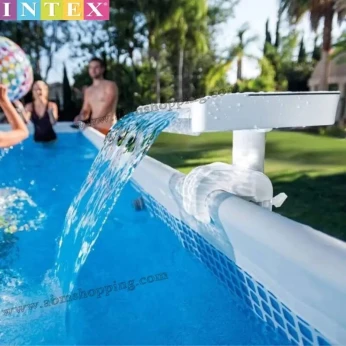 Cascade de piscine à led multicolores| Intex