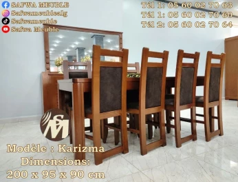 table salle a manger +8 chaises