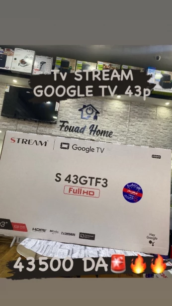 Tv stream google tv 43p