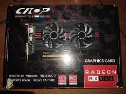 CARTE GRAPHIQUE RX 560 4GB DDR5 2 FANS