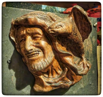 Sculpture en Bois Ancienne