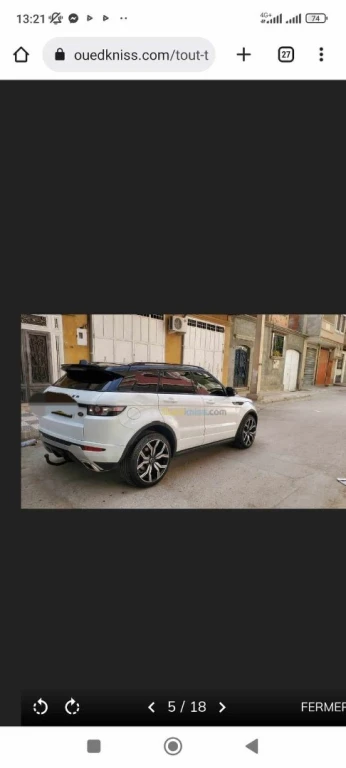 Range rover Evoque 2013 Dynamic