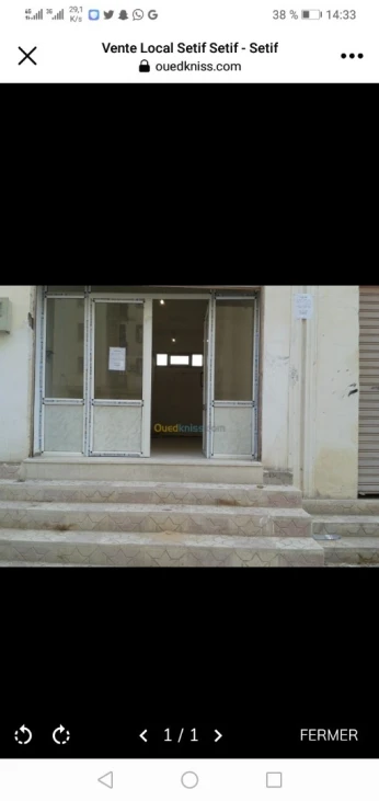 Vente Local Setif Setif