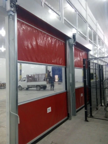 Portes souples rapides