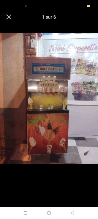 Machine de crème