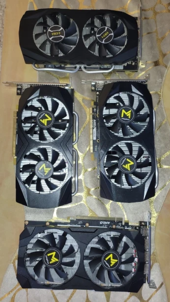 توصيل 58 ولاية Carte Graphique Amd Rx 580 8 Go Nouvo Version غير مستعملة تخفيض
