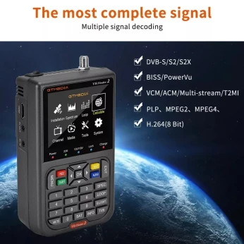 GTMEDIA V8 Finder 2 Satellite Signal Finder DVB-S/S2/S2X Digital 1080P