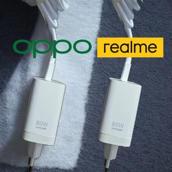 CHARGEUR TYPE-C 80W OPPO - REALME ORIGINAL SUPERVOOC