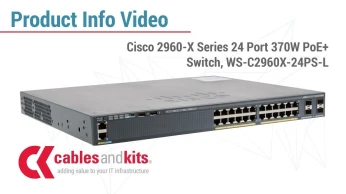 Switch Cisco WS-C2960X-24PS-L