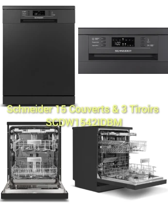 Schneider/ Lave Vaisselle 15C&3T / Noir