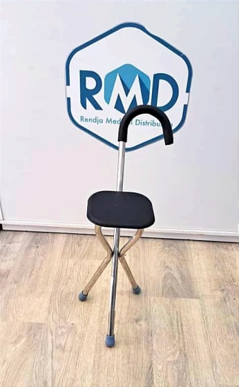 Canne chaise pliable