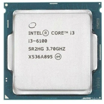 Cpu i3 6100