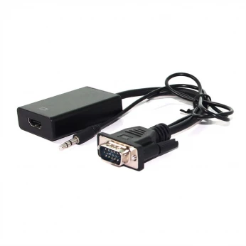 ADAPTATEUR VGA TO HDMI (BOITE PLASTIC)